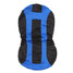 Front Rear Washable Blue Piece Protectors Universal Car Seat Covers Black - 4