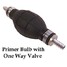 Fuel Hand Non Return Universal 12mm Valve One Way Rubber Primer Bulb Pump - 3