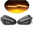 Black DRL Motorcycle Protective Hand Guards Brush 12V LED Indicator Light - 2