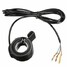 Electric Bike Scooter Assembly Thumb Throttle Wires Universal E-bike 8inch - 2