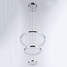 Acrylic Led Pendant Light Lighting Fixture Hanging 36w Ring Fcc - 5