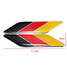 Emblems German Decor 3D Car Truck Bike Sticker Badge 2Pcs Laptop Flag Decal - 2