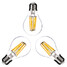 E26/e27 Globe Bulbs 3pcs 2800-3200k Cob Warm White - 2