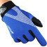 Anti-Skidding Full Finger Gloves Print Blue Black Riding Red Grey Skiing Climbing - 4