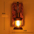 Wooden Home Single Head Wall Light Retro Corridor Industrial Wall Lamp Decorate - 6
