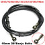 50cm 10mm Pipe Oil Hose Line Brake Clutch Braided Motorcycle - 2