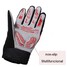 Cycling Bike Silicone Finger Warm Gloves Long Gel Bicycle Blue Full - 7
