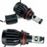 Universal 4SMD 80W Constant LED Car Current 2Pcs Headlight Fog Light Canbus Free - 5