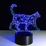 Acrylic Colorful Cat 100 Lamp Nightlight - 1