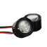 Scooter Bicycle Rear View Mirror Waterproof LED Light Motorcycle 6W Handlebar 12V DC Lamp - 4