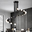 Office Designers Metal Living Room Study Room Feature Painting Chandelier Modern/contemporary - 3