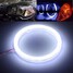 Headlight Aperture LED Angel Eye 6000K 8W 90mm Halo Ring COB Light 12V - 1
