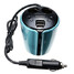 Car Cup Holder 2 Port 3.1A Car Multi-functional 5V Car Cigarette Lighter Charger Adaptor - 1