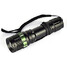 900lm Zoomable Mini Adjustable Full Battery Set Flashlight - 2