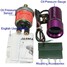 Oil Pressure Gauge Digital Red 37mm LED Micro Sensor Smoke Lens Bar - 5