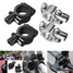 Motorcycle Handlebar Mirror Mount 10mm Adapter Clamp - 1