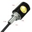 3W Pair 12V LED Motorcycle Car Eagle Eye Plate Screw Bolt 6000K Lamp License Light - 11