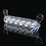 Plate Rear Signal Flashing Warning 6 LED Light For Motorcycle Car Brake - 7