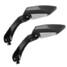 Rear View Mirrors Motorcycle Aluminum Handle Bar End Carbon Side - 4