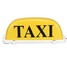 Magnetic Yellow Taxi Top DC12V Car Lamp Cab Roof Sign Light Large Size - 5