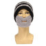 Warm Ski Knitted Beard Winter Hat Mask Cap - 4