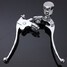 Motorcycle Hydraulic Brake Master Cylinder Clutch Levers 8inch CNC - 1