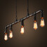 Lamps Creative Silk Restaurant Chandelier Retro Cafe Bar Industrial - 4