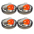 Bulbs Lenses Turn Light Softail Dyna Amber Harley Davidson Sportster - 2