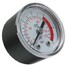 Black Round Compressor Gauge Air Pressure Plastic Shell PSI Bar - 4