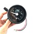 Odometer Speedometer Mechanical Motorcycle Dual Gauge Black Universal Waterproof - 6