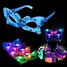 Custom Glasses Party Butterfly LED Blinking Light Flashing - 1