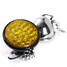 Black Chrome Motorcycle Headlight Lamp For Harley LED - 5