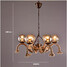Mini Style Game Room Living Room Tiffany Kitchen Chandeliers Metal Vintage - 5