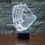 3d Colorful Decoration Atmosphere Lamp Novelty Lighting 100 Touch Dimming Led Night Light Gloves - 3