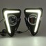 TOYOTA RAV4 Front Fog Light Pair DRL Daytime Running Light - 1