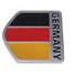 Truck Auto Shield Aluminum Emblem Badge Car Germany Flag Decals Sticker - 8