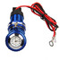 5V 2.1A USB Car Power Charger Socket 12V-24V Motorcycle Clock Adapter with - 1