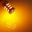 Bulb LED T20 3528 SMD Amber Yellow Turn Signal Blinker Light - 6