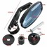 8inch Honda Yamaha Oval Side Handlebar End Motorcycle Rear View Mirrors - 9