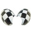 Black White Door Mirror Cover 2Pcs ABS Electric BMW Square Mini Cooper Countryman - 5