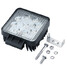 Flood Beam 27W Square Pair Offroad 4X4 iM-L1 LED Work Light Truck Boat 6000K IP67 - 4