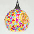 Mediterranean Balcony Lamp Restaurant Box Shade Diameter - 8