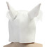Creepy Animal Halloween Costume Mask Latex Rabbit Theater Prop Party Cosplay Deluxe - 8