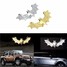 Auto Motor Sticker Chrome Bat 3D Car Metal Logo Emblem Decal Emblem Badge Truck - 1