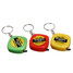 Measure Ruler Easy 3 Colors Keychain Mini Retractable Tape Pull 1M - 2