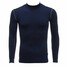 Base High T-Shirt Collar Layer Long Sleeve Under Mens Riding Sports - 5