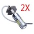 2 X Car Auto Fog Lamp Bulb White 6W H3 SMD T10 LED Turn Light - 1