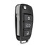 A4 Buttons Remote Key Fob Case A2 Audi A6 Q7 A8 Uncut Blade New - 2