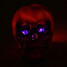 Toys Resin Eye Novelty Glow Skull Night Light - 5