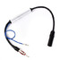 Male Female Car Antenna Radio AM Interface FM Amplifier Booster Signal - 4